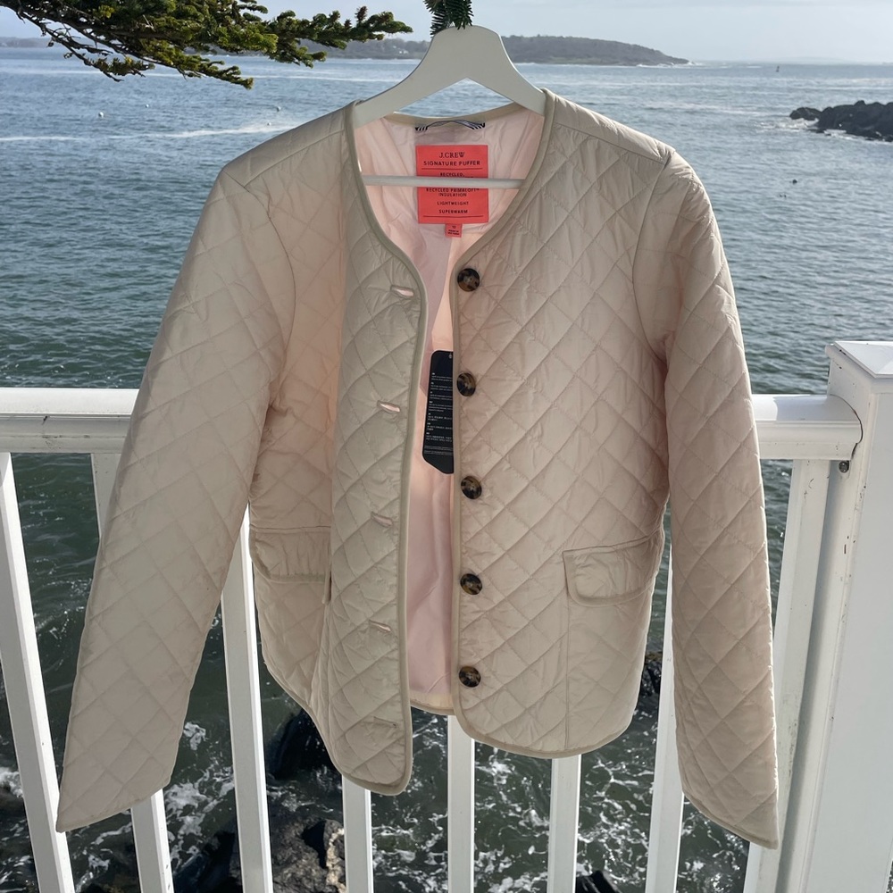 JCrew NWOT Lady Puffer Jacket